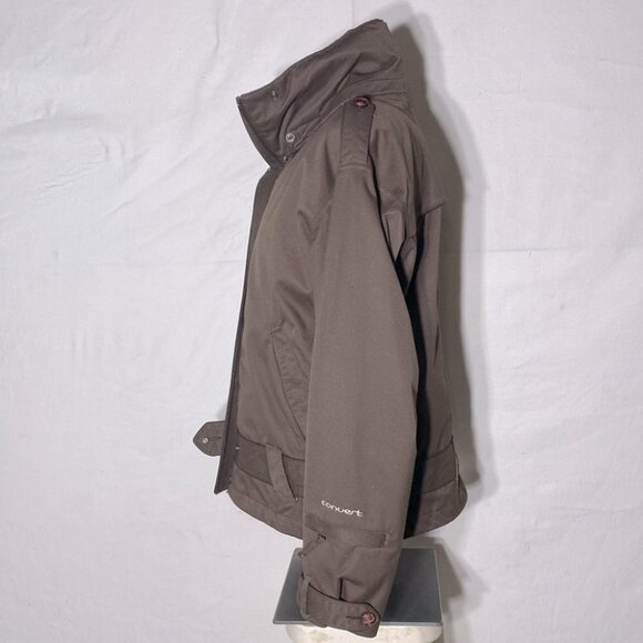 Columbia Brown Convert Ski Snowboard Waterproof Breathable Winter Snow Coat M - Picture 3 of 13